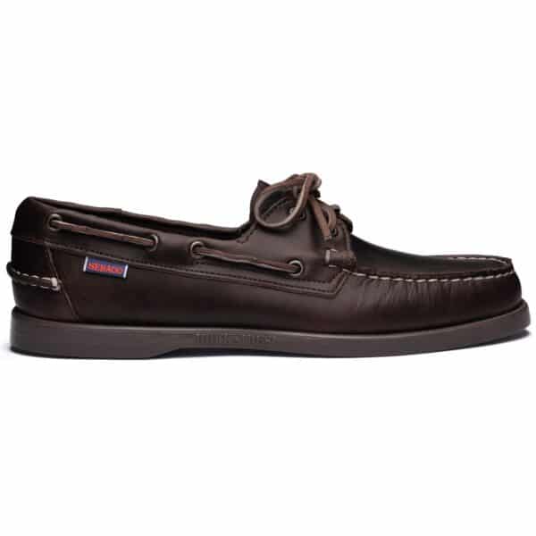 DOCKSIDES PORTLAND WAXED ΣΚΟΥΡΟ ΚΑΦΕ ΜΕ ΚΑΦΕ ΣΟΛΑ