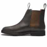 CHELSEA LEATHER POLARIS ΚΑΦΕ ΣΚΟΥΡΟ - Image 2