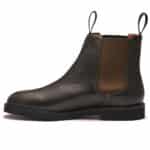 CHELSEA LEATHER POLARIS W ΚΑΦΕ ΣΚΟΥΡΟ - Image 2