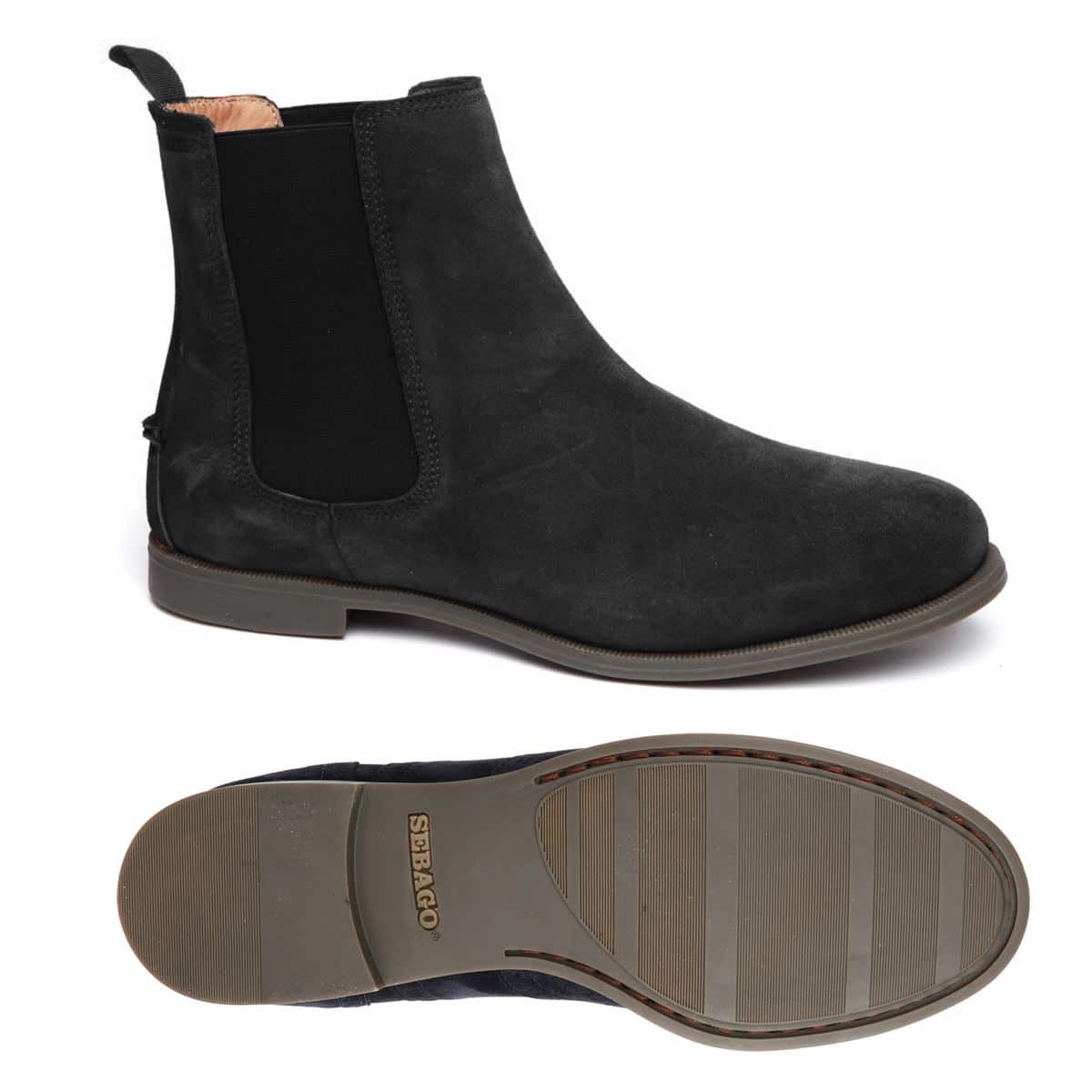 SEBAGO-L7001IP0-902-CHELSEA_PLAZA_II_SUEDE_W-22 CHELSEA PLAZA II SUEDE W ΜΑΥΡΟ - Image 1