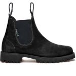 YANSA LUG SUEDE WAXY WOMAN ΜΑΥΡΟ ΜΕ ΜΑΥΡΗ ΣΟΛΑ