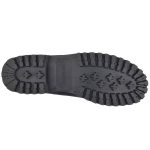 YANSA LUG SUEDE WAXY WOMAN ΜΑΥΡΟ ΜΕ ΜΑΥΡΗ ΣΟΛΑ - Image 5