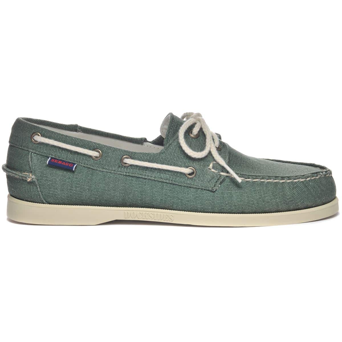SEBAGO-L76117KW-909R-PORTLAND_WASHED_CANVAS-00 PORTLAND WASHED CANVAS ΛΑΔΙ ΣΚΟΥΡΟ - Image 1