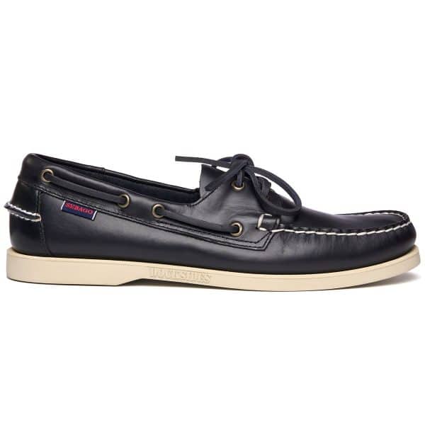 DOCKSIDES PORTLAND WAXED ΜΠΛΕ ΣΚΟΥΡΟ